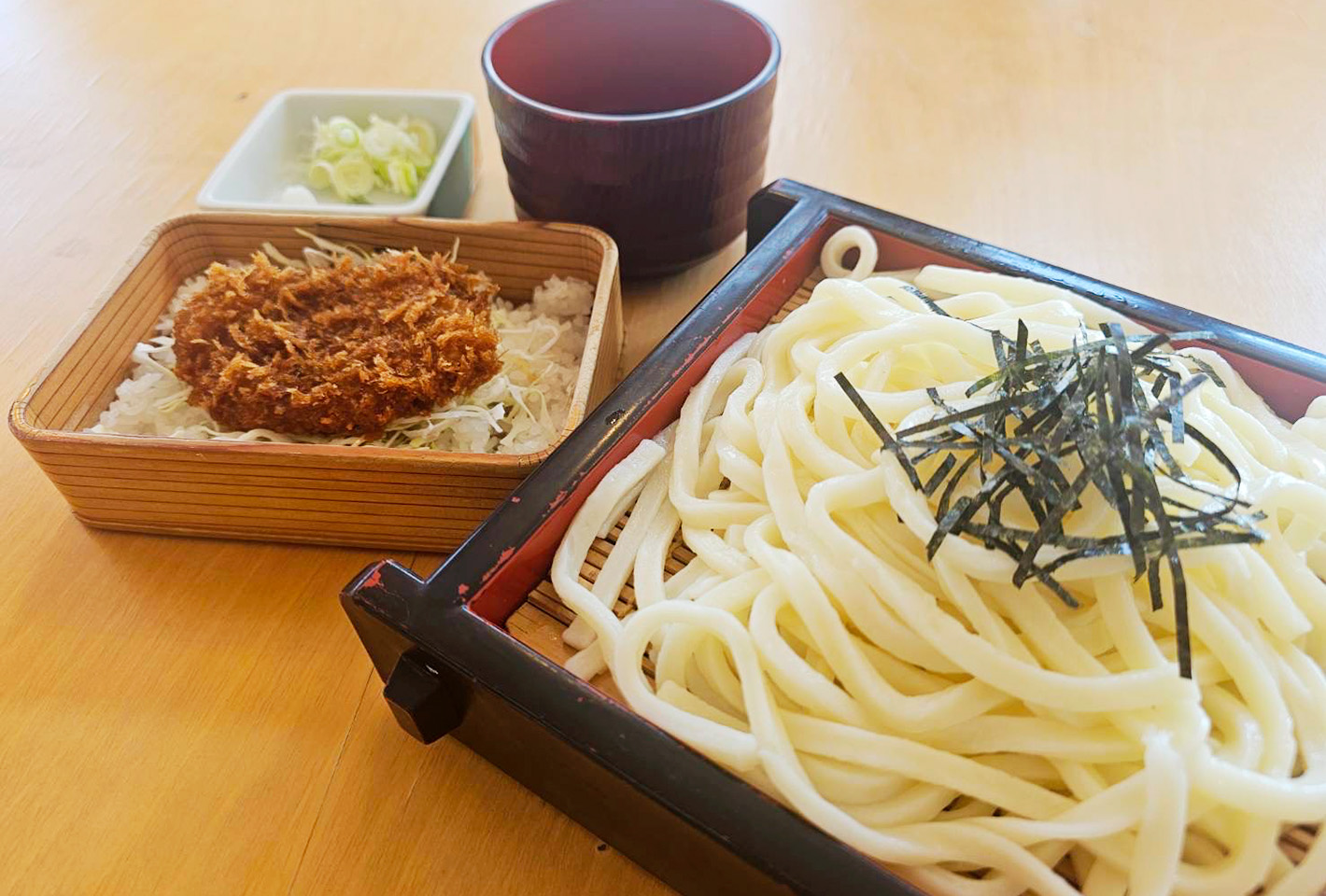 ざるうどんセット