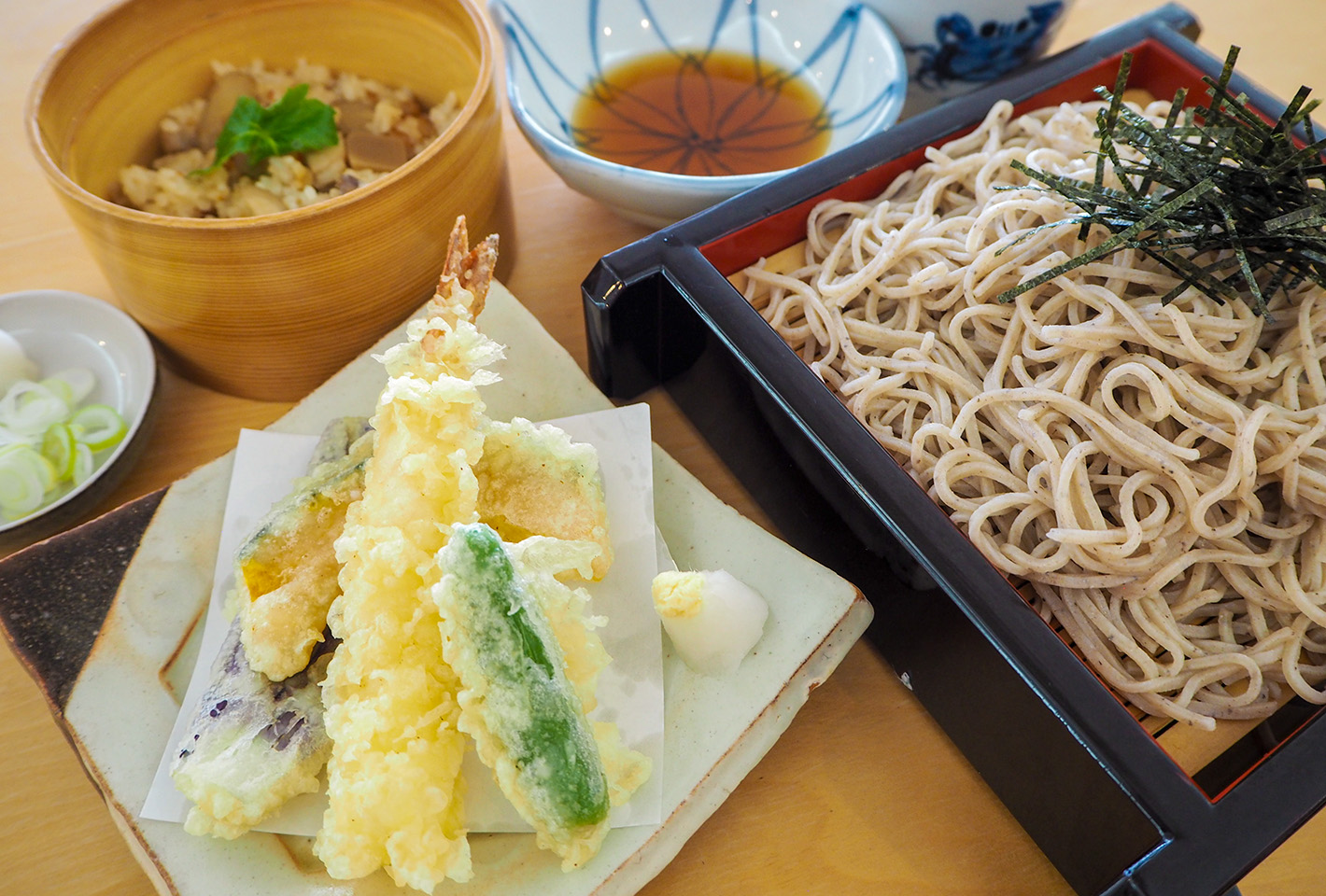 天ざるそば膳