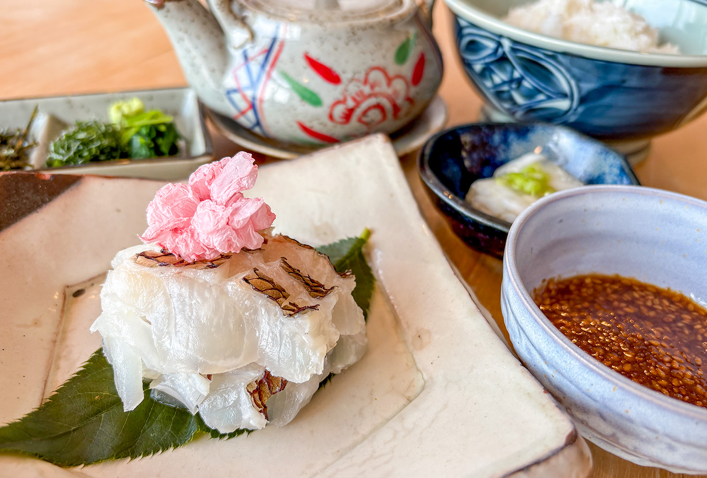 桜鯛茶漬け